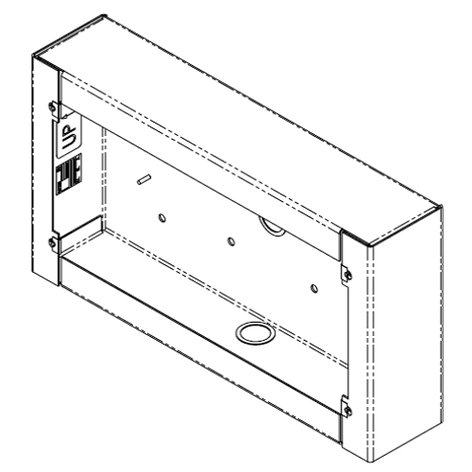 Atlas IED IPDC-SEC Surface Mount Straight Enclosure For IPDCM+