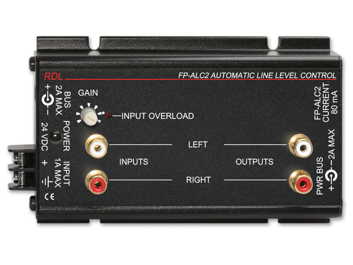 RDL FPALC2 Automatic Level Control, Mono, Terminals