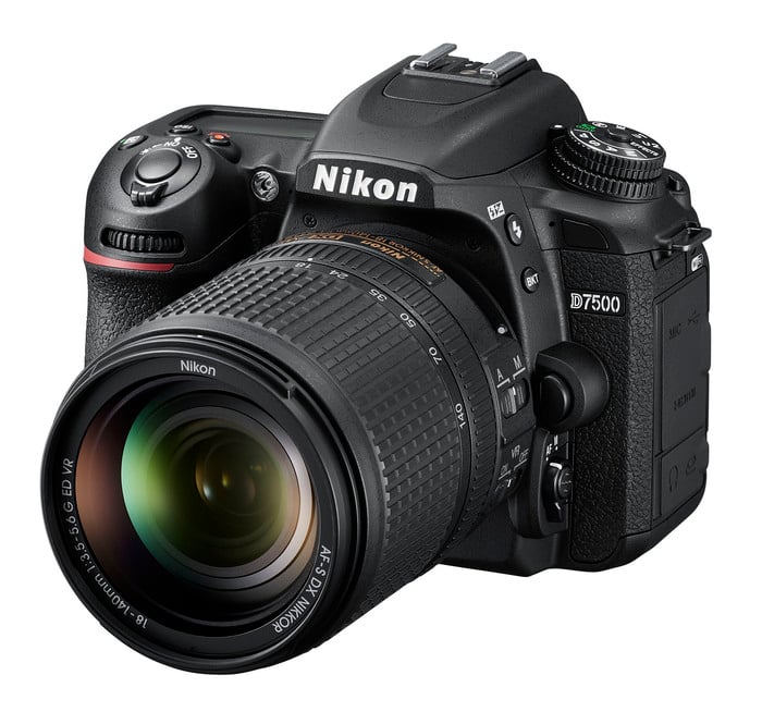 Nikon D7500 18-140mm Kit 20.9MP DSLR Camera With AF-S DX NIKKOR 18-140mm F/3.5-5.6G ED VR Lens