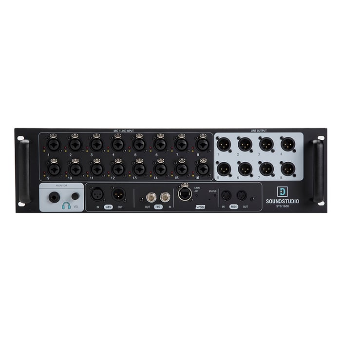 Waves SoundStudio STG-1608 StageBox With 16-Inputs And 8-Outputs, SoundGrid Connectivity