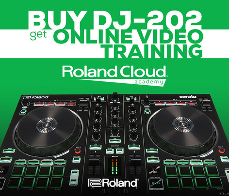 Roland DJ-808 DJ Controller 4-Channel Serato DJ Controller