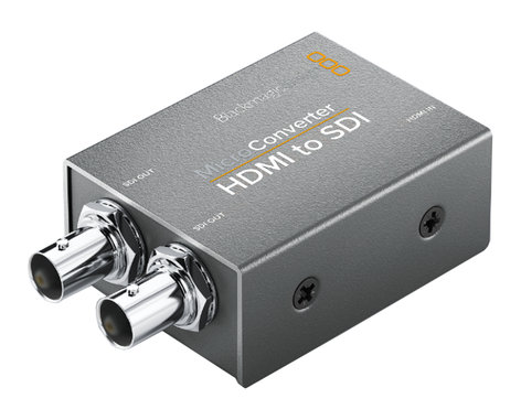 Blackmagic Design Micro Converter HDMI to SDI PSU 1x HDMI Input To 2 X SDI Outputs Converter With Power Supply