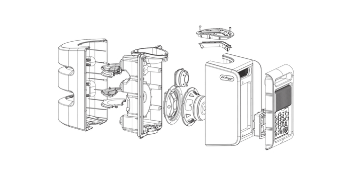 LR Baggs Synapse 2-Channel Personal PA System