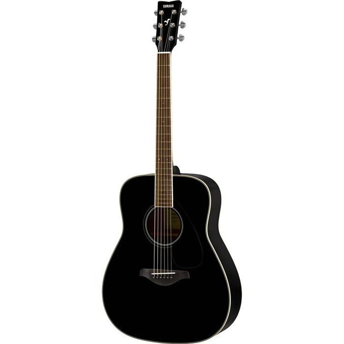 Yamaha FG820 Dreadnought Acoustic Guitar, Solid Spruce Top And Mahogany Back And Sides