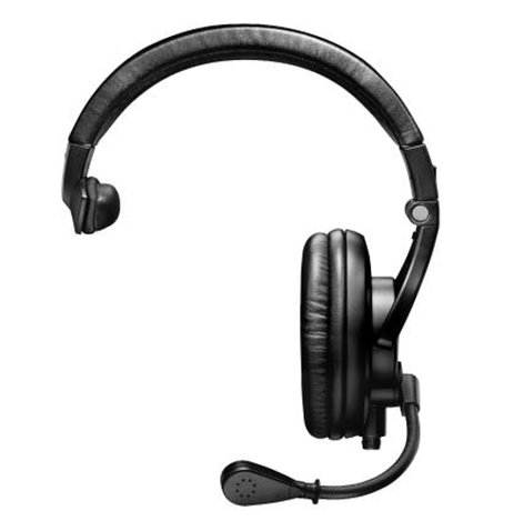 Shure BRH441M-LC Single-Sided Broadcast Headset, No Cable