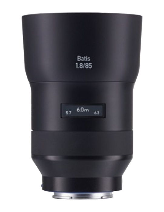 Zeiss Batis 85mm f/1.8 Portrait-Length Short Telephoto Camera Lens