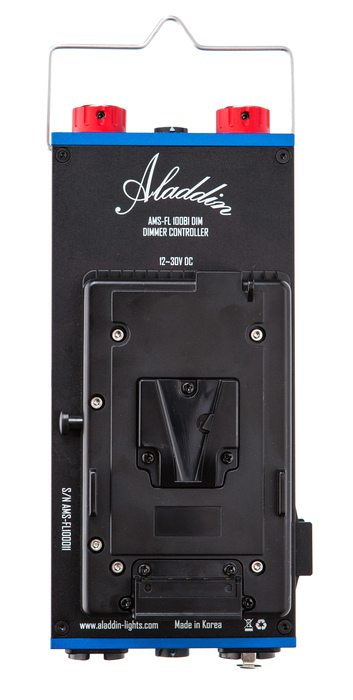 Aladdin AMS-FL200BI-KIT-VM BI-FLEX4 Kit 1' X 4' 200W Bi-Color LED Kit With V-Mount Plate And DMX