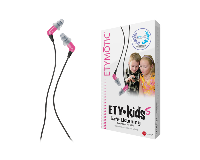 Etymotic Research EREK-5-HU ETY Kids5™ With Book/CD Kids Safe-Listening Earphones With Free "Hu's Hoo & The Zoo" Book + CD