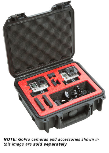 SKB 3i-0907-4GP2 Waterproof Double GoPro Camera Case
