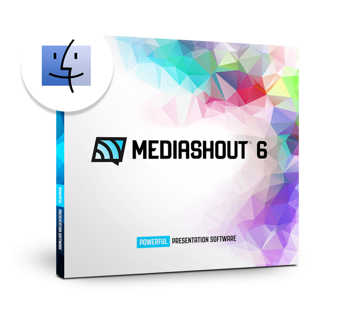 Media Shout MEDIASHOUT-6-MAC MediaShout 6 For Mac OSX – Full [BOXED]