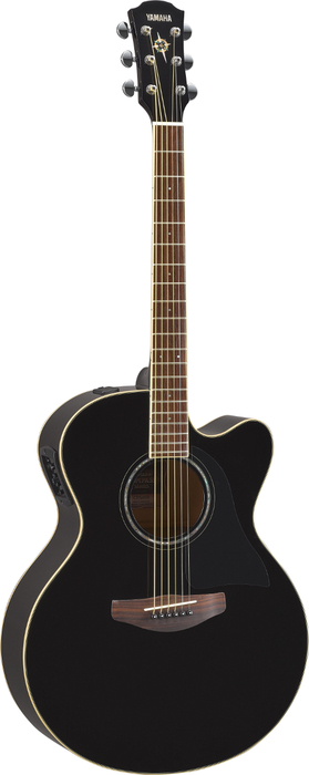 Yamaha CPX600 Medium Jumbo Cutaway Acoustic-Electric Guitar, Spruce Top