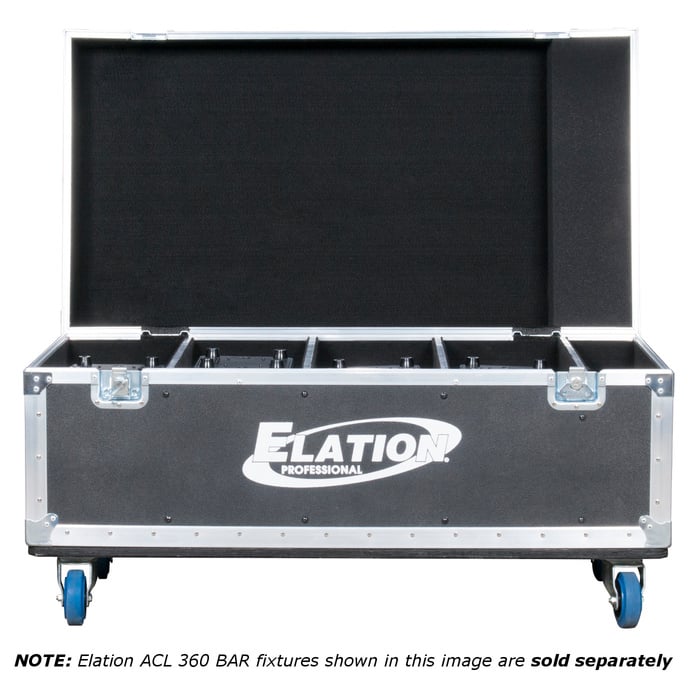 Elation DRC360BAR Quad Road Case For ACL 360 Bar