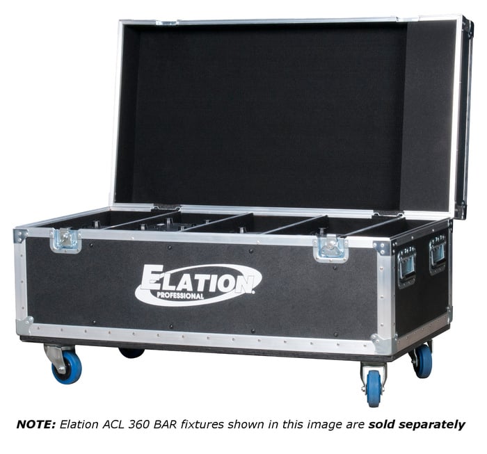 Elation DRC360BAR Quad Road Case For ACL 360 Bar