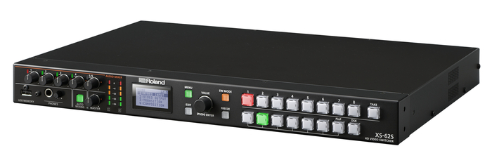 Roland Professional A/V XS-62S 6-Channel HD Video Switcher With Audio Mixer And PTZ Camera Control