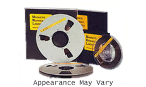 Magnetic Reference Lab 41J226 1" Multifrequency Calibration Alignment Tape For Open Reel Applications (15"/s, 250 NWb/M)