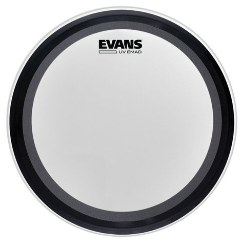 Evans BD24EMADUV 24" UV EMAD Coated Bass Drum Head