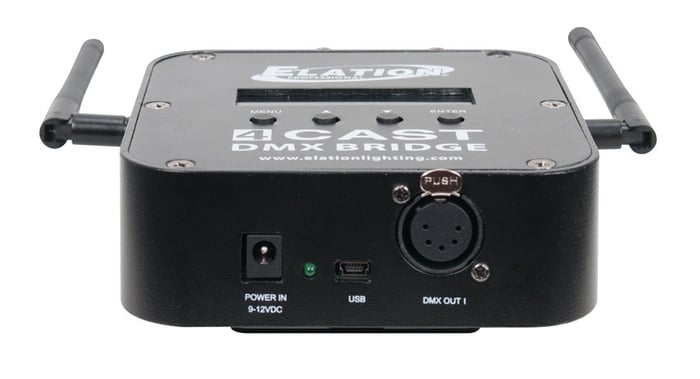 Elation 4CAST DMX Bridge 4 Universe Wireless Wi-Fi / Art-Net / SACN / E-FLY Bridge Device