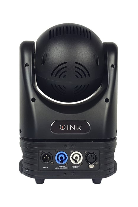 Blizzard Wink 60W LED Moving Head Fixture With Zoom And LED Effect Ring