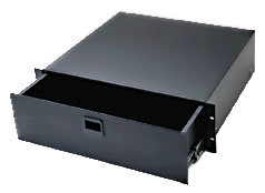Middle Atlantic D3LK 3RU Rack Drawer with Lock | Full Compass Systems