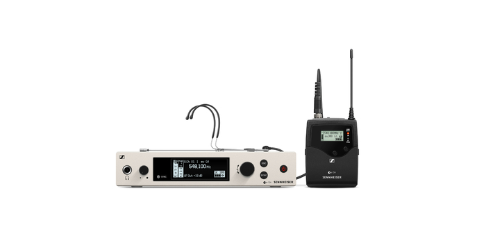 Sennheiser ew 300 G4-HEADMIC1-RC Wireless System With Headmic And Bodypack Transmitter