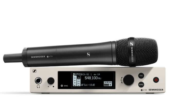 Sennheiser EW 500 G4-965 Wireless Microphone System With Handheld Transmitter And MMK 965 Capsule