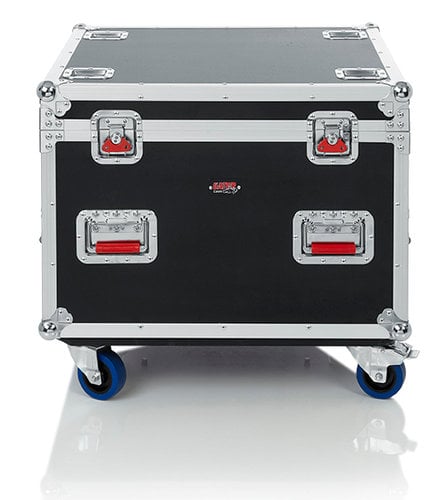 Gator G-TOURTRK303012 30"x30"x27" Utility Flight Case With Dividers And Casters, 12mm Wood