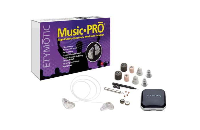 Etymotic Research ER125-MP9-15BN MP•9-15 Music•PRO® Electronic Earplugs Hearing Protection For Musicians