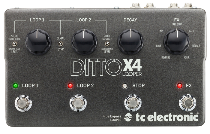TC Electronic  (Discontinued) DITTO-X4-LOOPER Ditto X4 Looper With FX Pedal