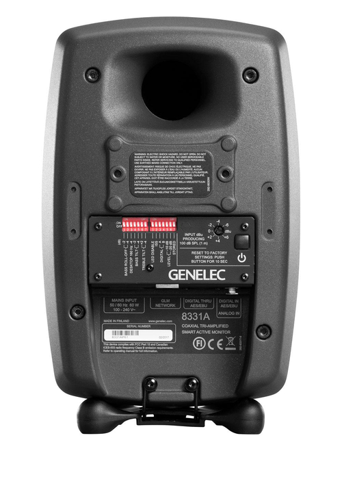 Genelec 8331AP The Ones Coaxial Smart Active Monitor, 2 X ACW LF / MDC 3.5" MF / .75" HF
