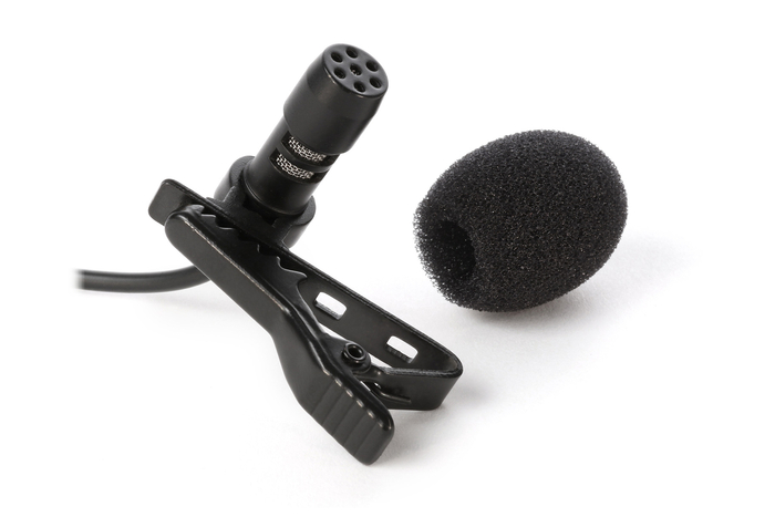 IK Multimedia IRIG-MIC-LAV IRig Mic Lav Lavalier Mic For Smartphones And Tablets With Foam Pop Shield