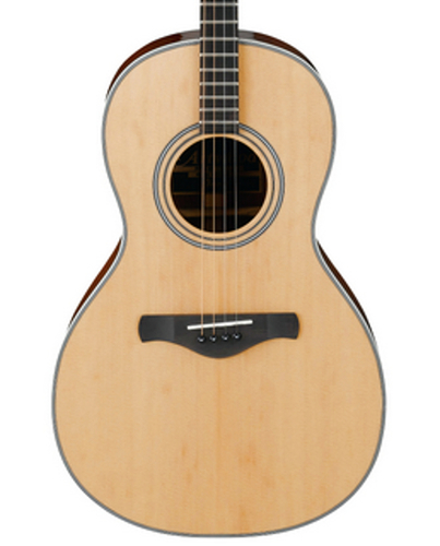 Ibanez AVT1NT Natural High Gloss Artwood Vintage Series Parlor 4-String Tenor Acoustic Guitar