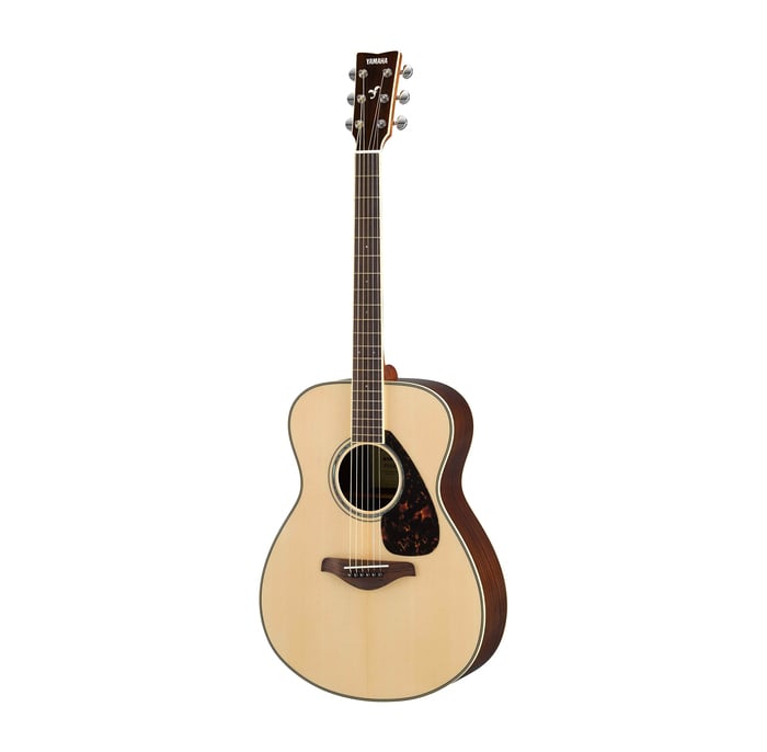 Yamaha FS830 Concert Small Body Acoustic Guitar With Rosewood Back + Sides