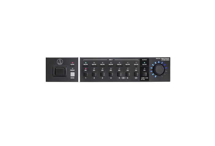 Audio-Technica ATDM-0604 6-Channel Digital SmartMixer With USB, AEC