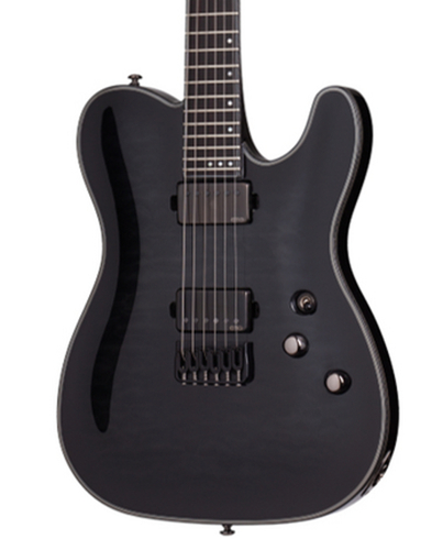 Schecter HELLRAISER-HHPT7-TBB Hellraiser Hybrid PT-7 7 String Electric Guitar, Trans Black Burst Finish