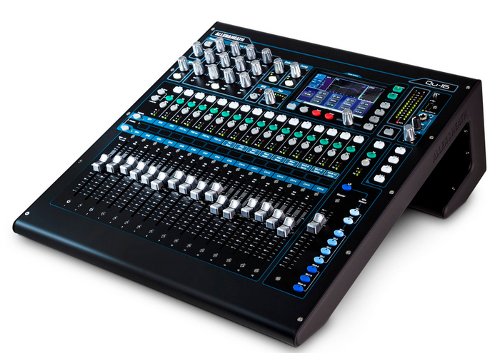 Allen & Heath Qu-16C Starter Pack 16-Channel Digital Mixer And Stagebox Bundle