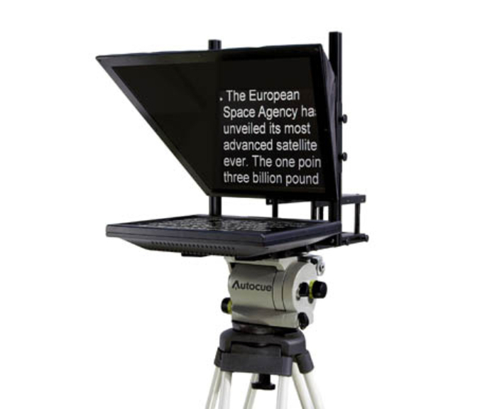 Autocue OCU-SSP17 17" Starter Series Teleprompter Package And QStart