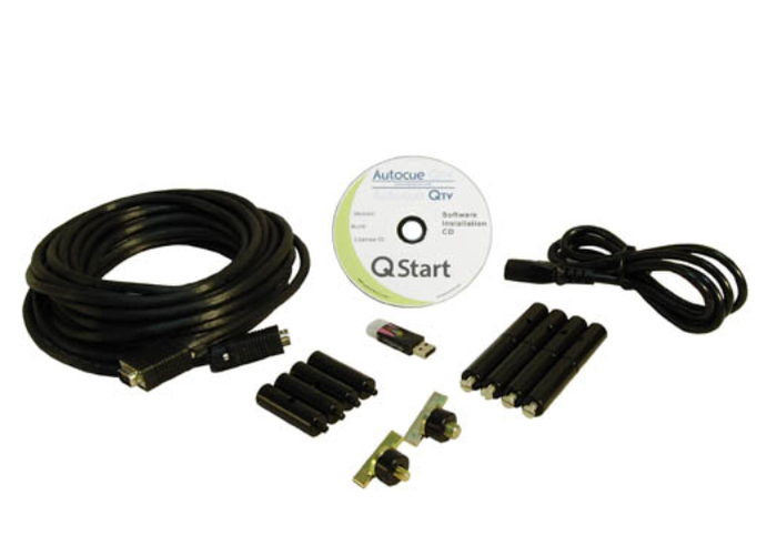 Autocue OCU-SSP17 17" Starter Series Teleprompter Package And QStart