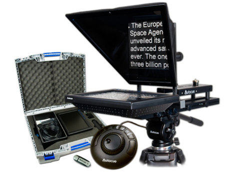 Autocue OCU-SSP10/PROMO 10" Starter Series Prompter Package With QStart, Controller And Carry Case
