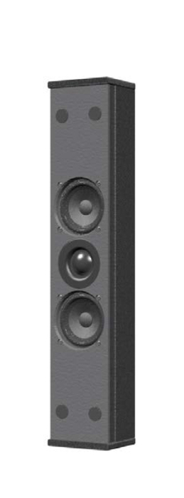 Innovox Audio SL-Micro 2-Way Low-Profile Loudspeaker, Black