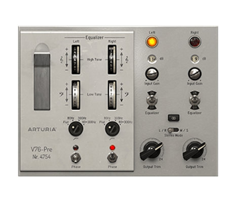 Arturia V76-PRE V76-Pre [VIRTUAL DOWNLOAD] Abbey Road V76 Preamp