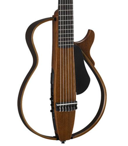 Yamaha SLG200N Silent Guitar - Natural Silent Nylon-String Classical Guitar, Mahogany Body And Neck