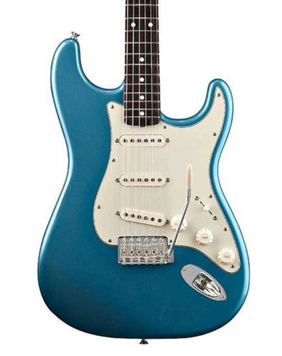 Fender STRAT-60S-RW-LPB Classic Series '60s Strat Lake Placid Blue '60s Stratocaster Guitar, Classic Series