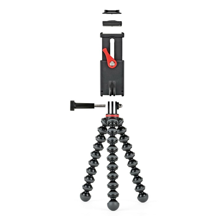 Joby JB01515 GripTight Action Kit All-in-One Video Tripod Stand For Smartphones & Action Cameras