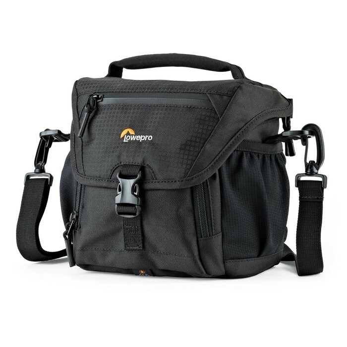 LowePro LP37117 Nova 140 AW II Small Camera Shoulder Bag For Compact DSLR In Black