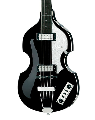 Hofner HI-BB-TBK Ignition Violin Bass, Trans Black Finish