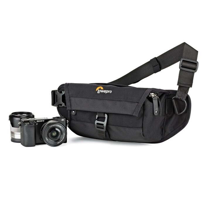 LowePro LP37159 M-Trekker HP 120 Waist Bag For Compact Camera And Accessories In Black