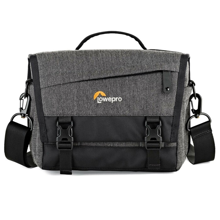 LowePro LP37162 M-Trekker SH 150 Compact Shoulder Bag For Camera Kit And Accessories In Charcoal Grey