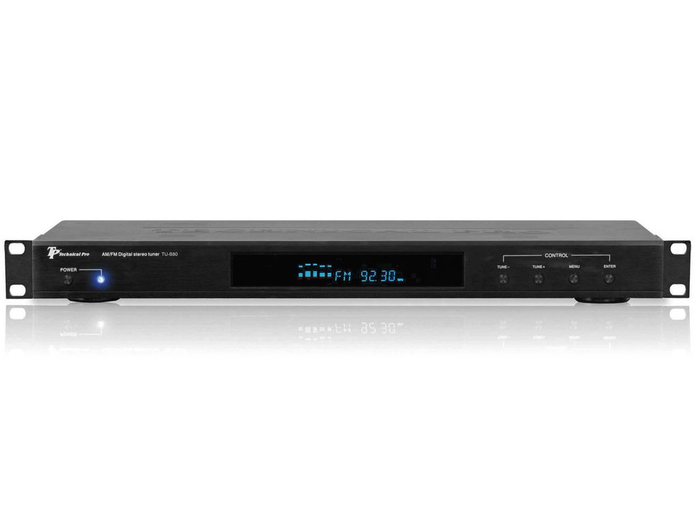 Technical Pro TUB80 1RU AM/FM Digital Tuner