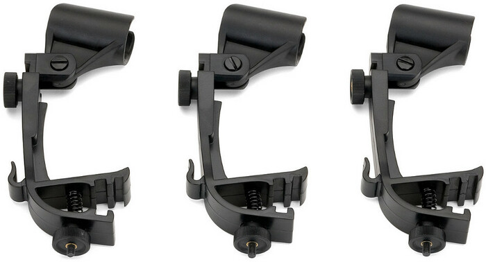 Samson DMC100 Drum Microphone Clip Set, 3 Pack