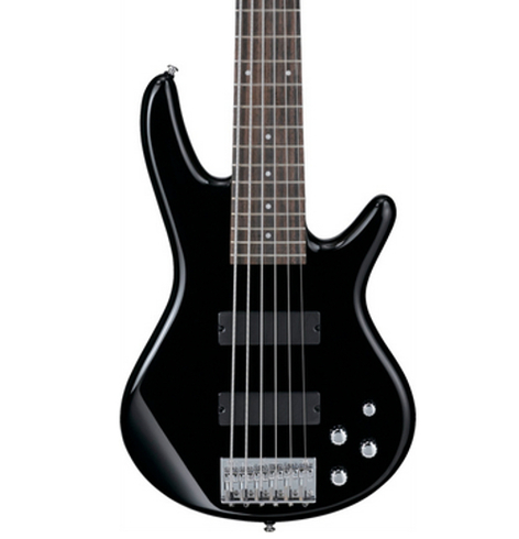 Ibanez GSR206BK Gio6StringBass Black 6 String Bass